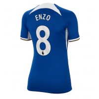 Chelsea Enzo Fernandez #8 Hjemmebanetrøje Dame 2023-24 Kortærmet
